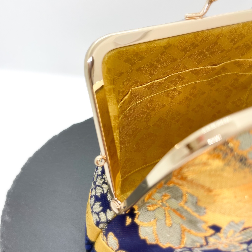 【剣が刻】金襴がま口…『深美萌夏』