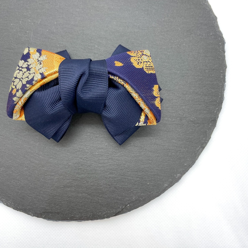 【剣が刻】金襴バレッタ…『深美萌夏』