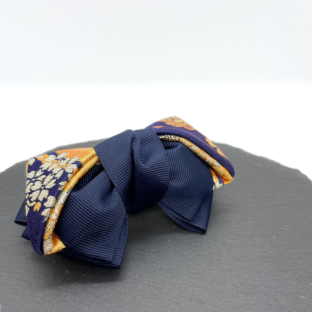 【剣が刻】金襴バレッタ…『深美萌夏』