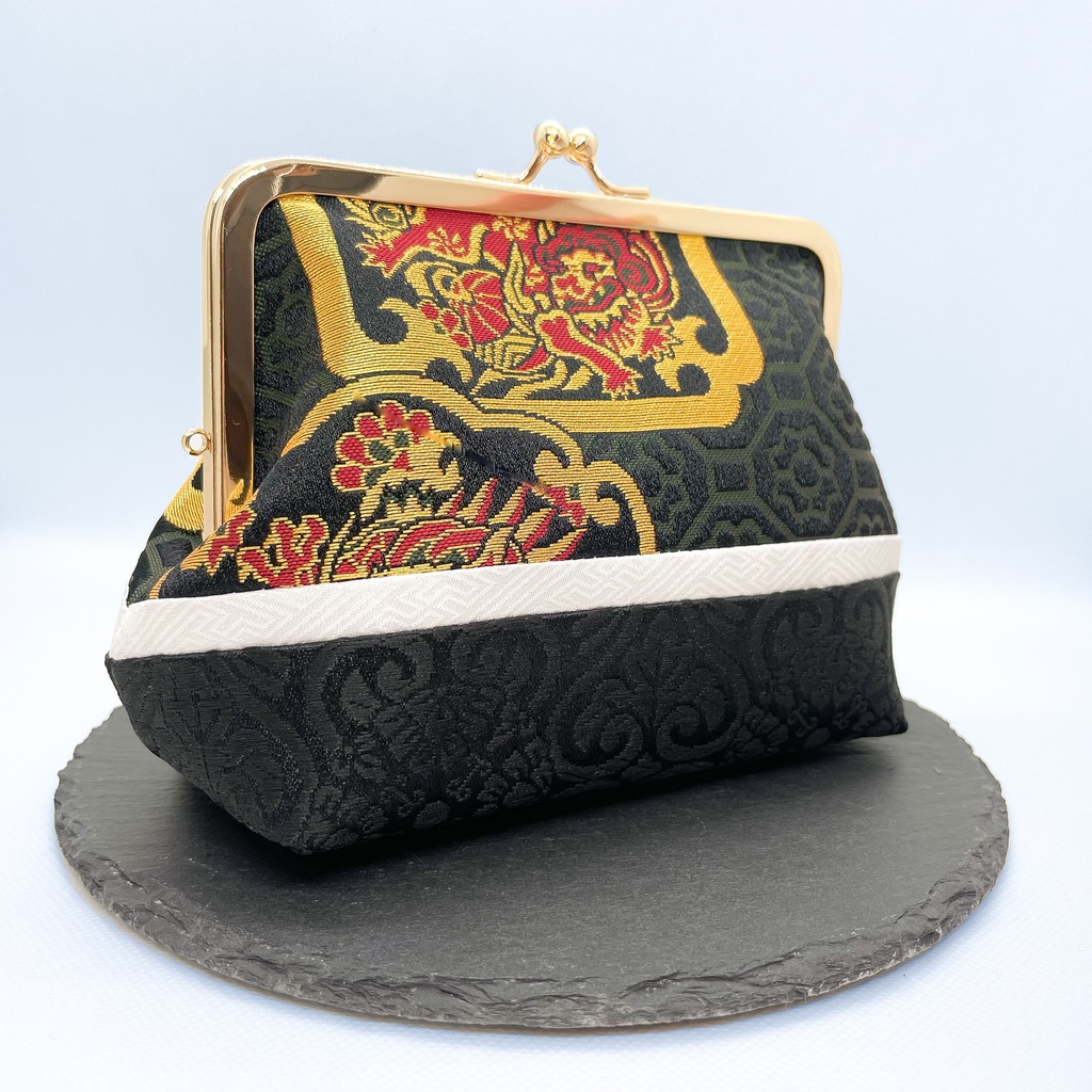 【剣が刻】金襴がま口…『闇蛇羅』