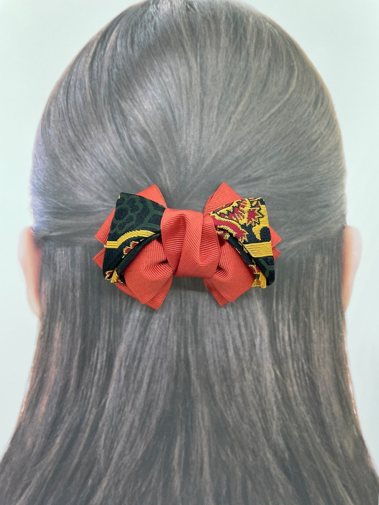 【剣が刻】金襴バレッタ…『闇蛇羅』