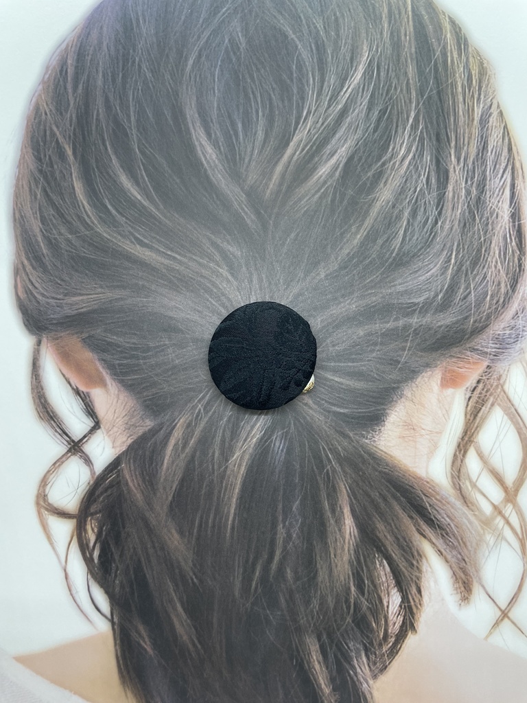 【剣が刻】金襴ヘアゴム...『付喪』