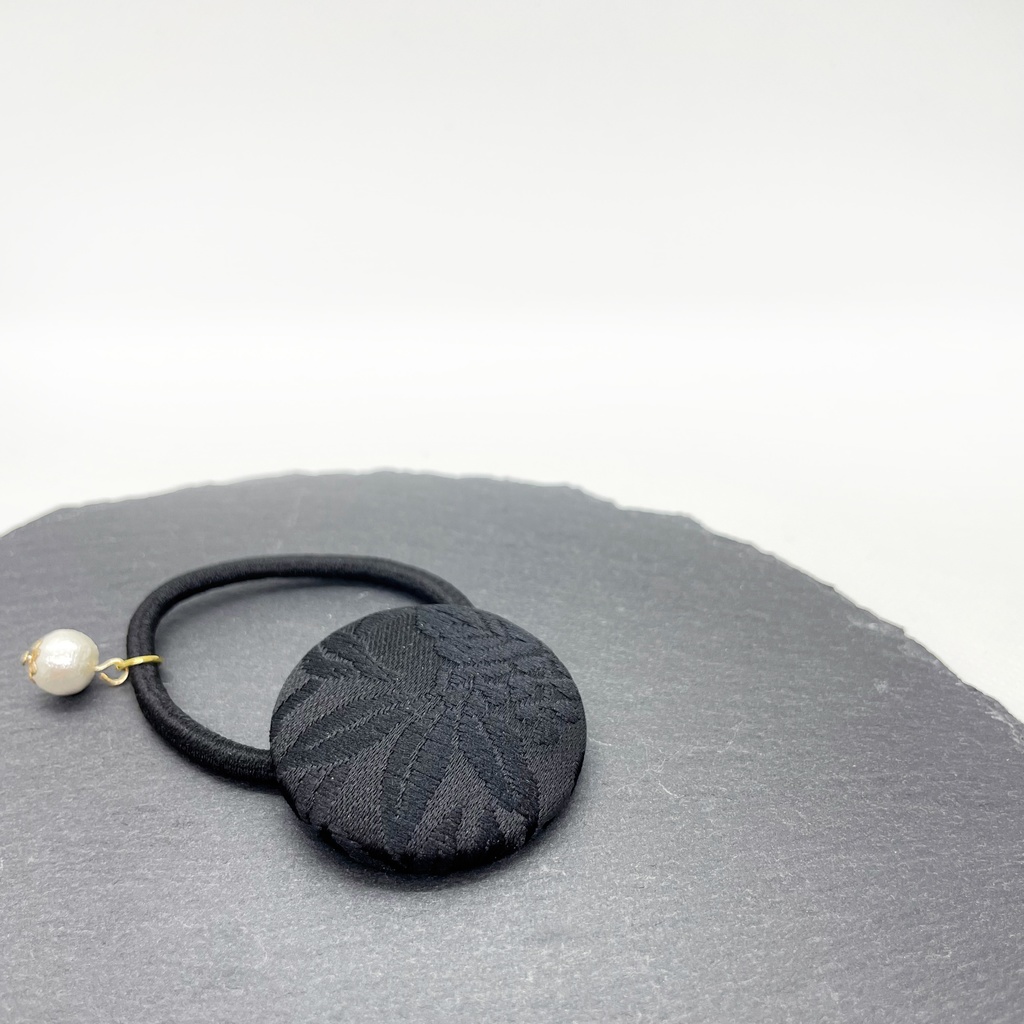 【剣が刻】金襴ヘアゴム...『付喪』