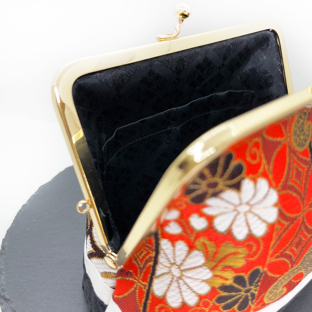 【剣が刻】金襴がま口...『掬水』