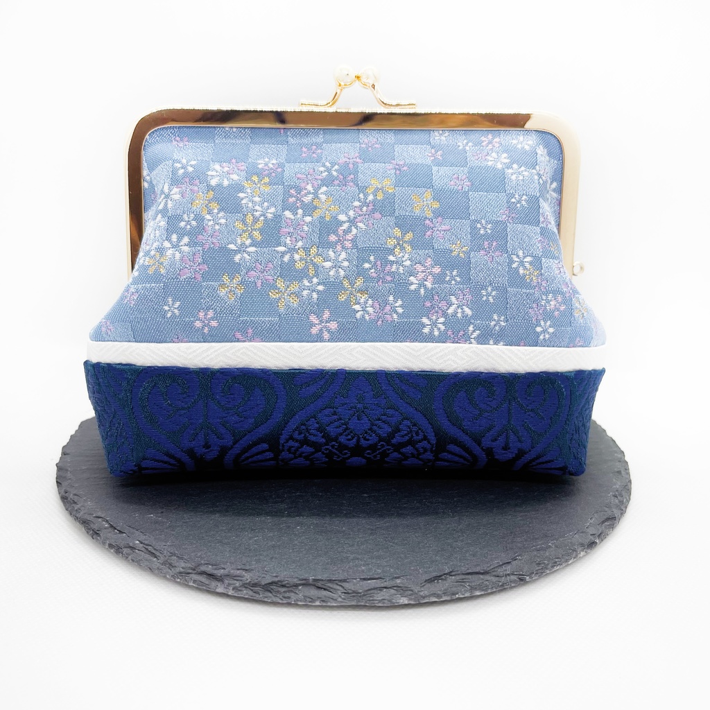 【剣が刻】金襴がま口...『八瀬』