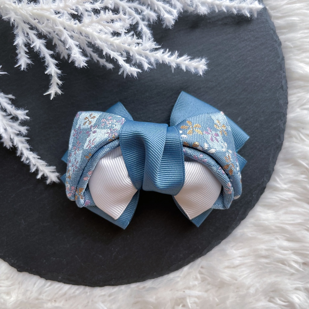 【剣が刻】金襴バレッタ…『八瀬』