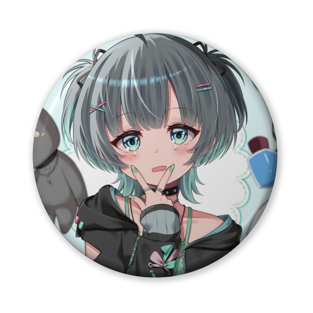 ☆缶バッチ2種 【山田ねる1周年グッズ】