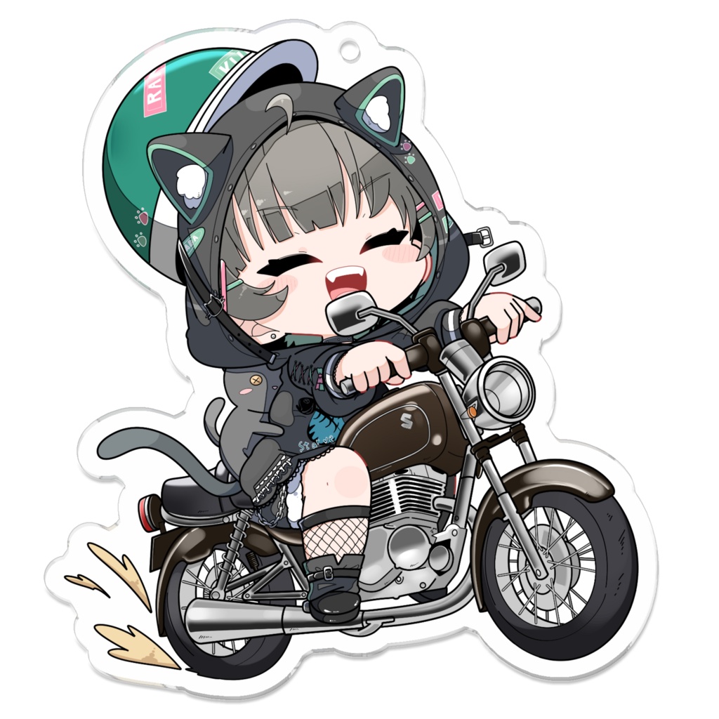 ☆アクキー【初💚バイク納車記念グッズ】