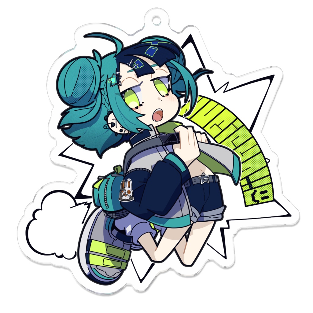 6号ちゃんアクキー