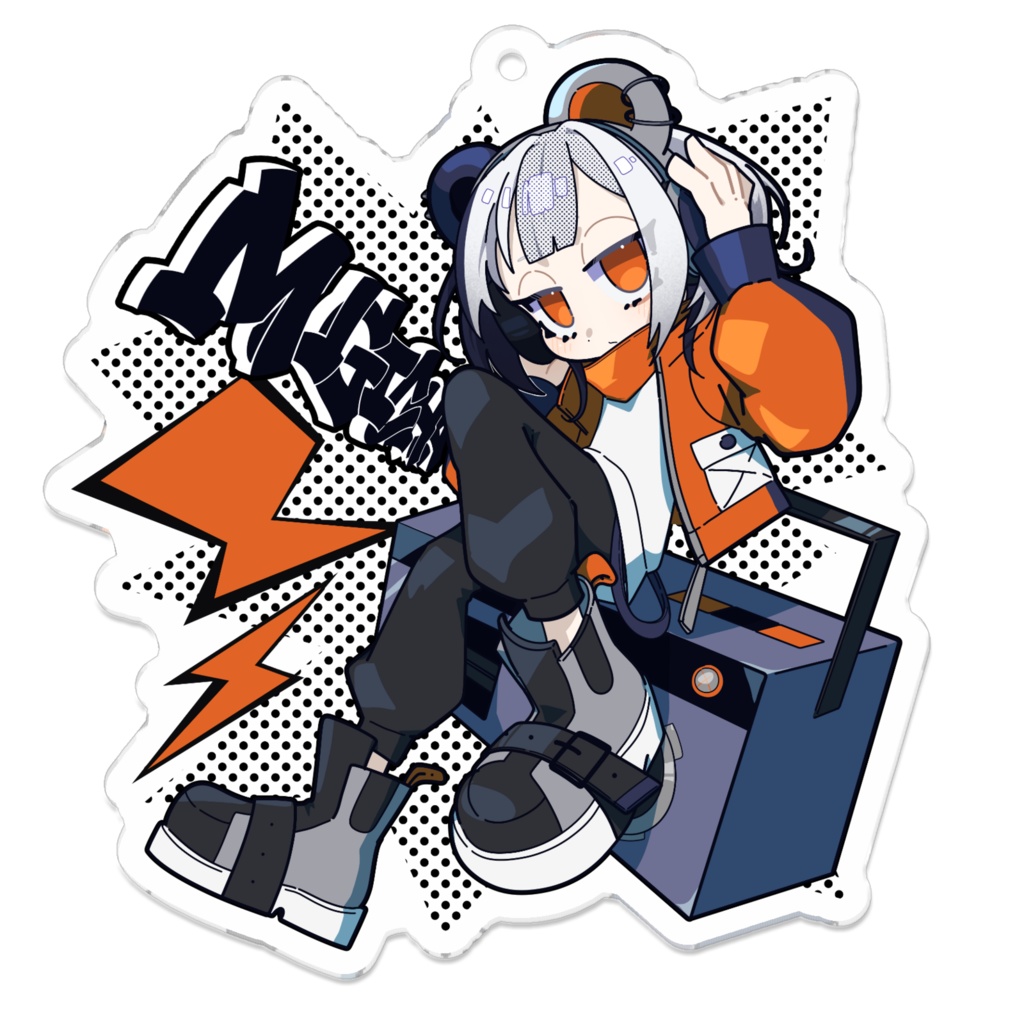 7号ちゃんアクキー