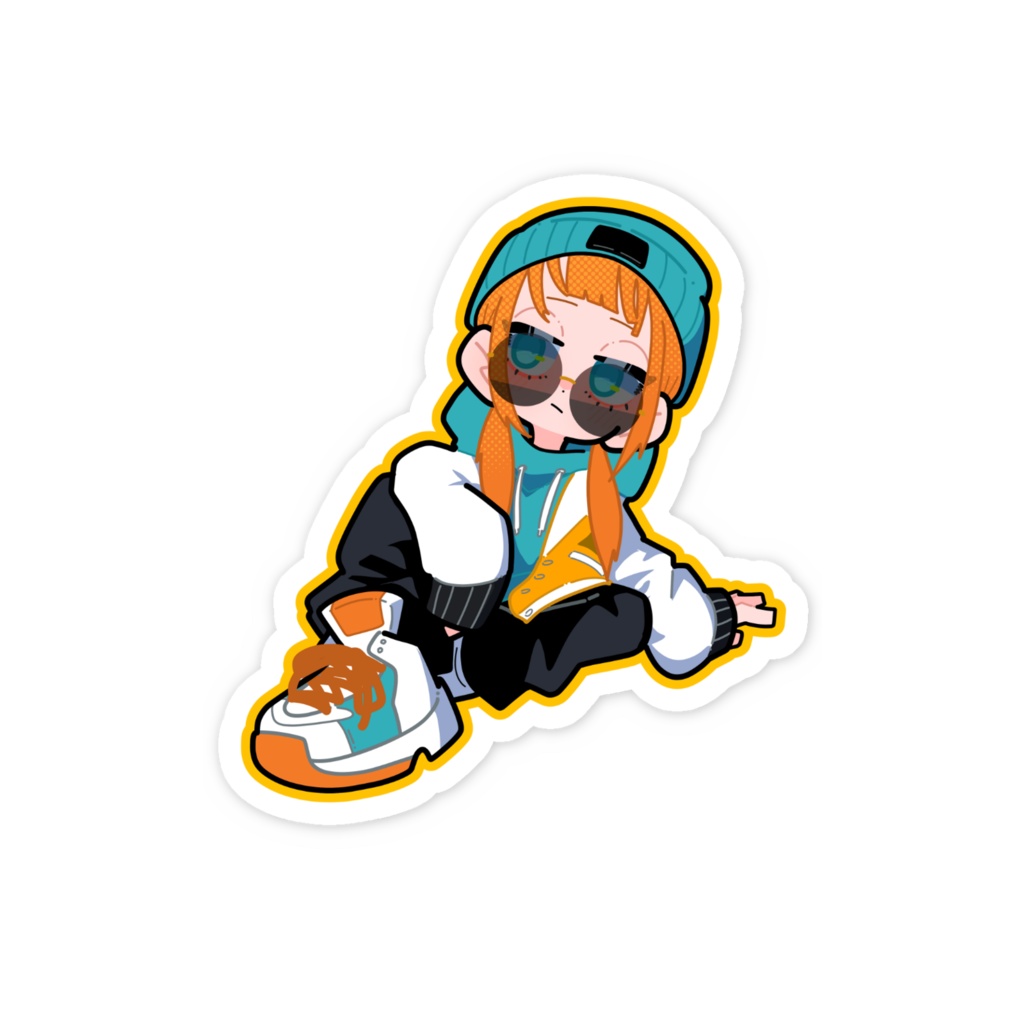 たーこいずステッカー