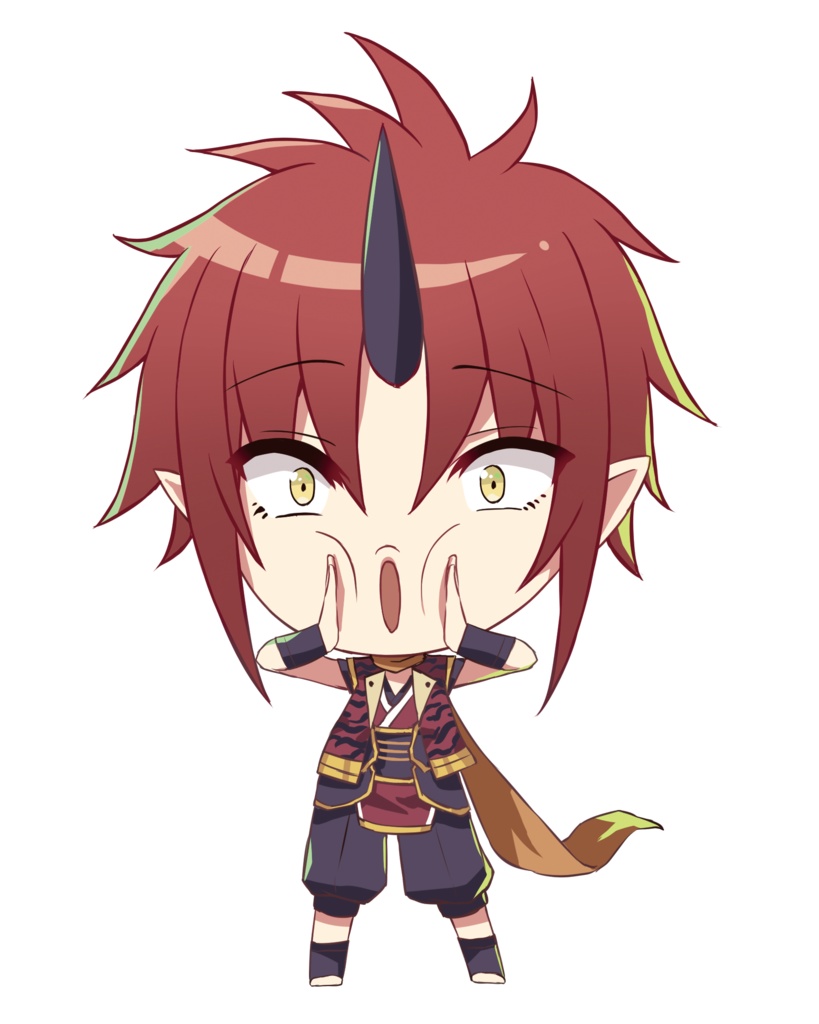 【Vtuber】カワイイ百花繚乱の豪華SDキーホルダー【オリジナルグッズ】