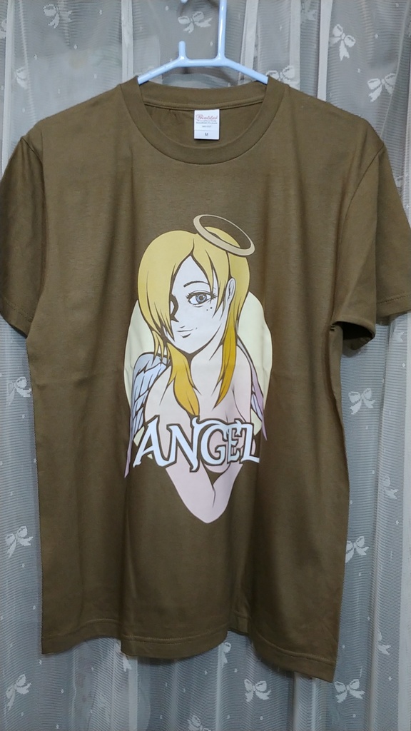 ANGEL T-shirt (Turquoise Blue / Olive)