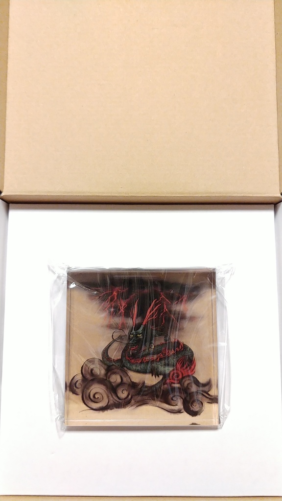 龍のアクリルブロック