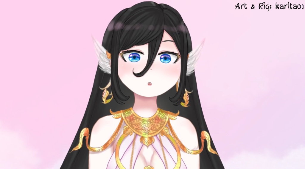 【汎用Live2Dモデル】タイの鳥娘 キンナリー