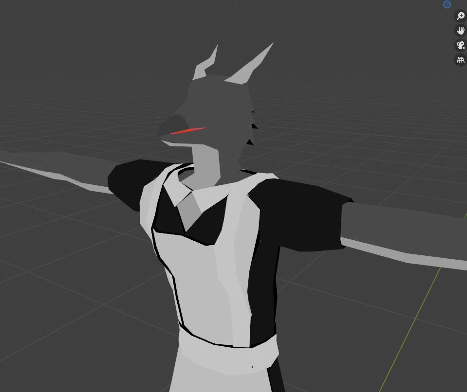sigma scalie maid vrchat avatar !!!!!!!!!!!!!