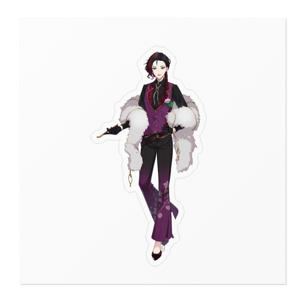 芋之山かわるステッカー