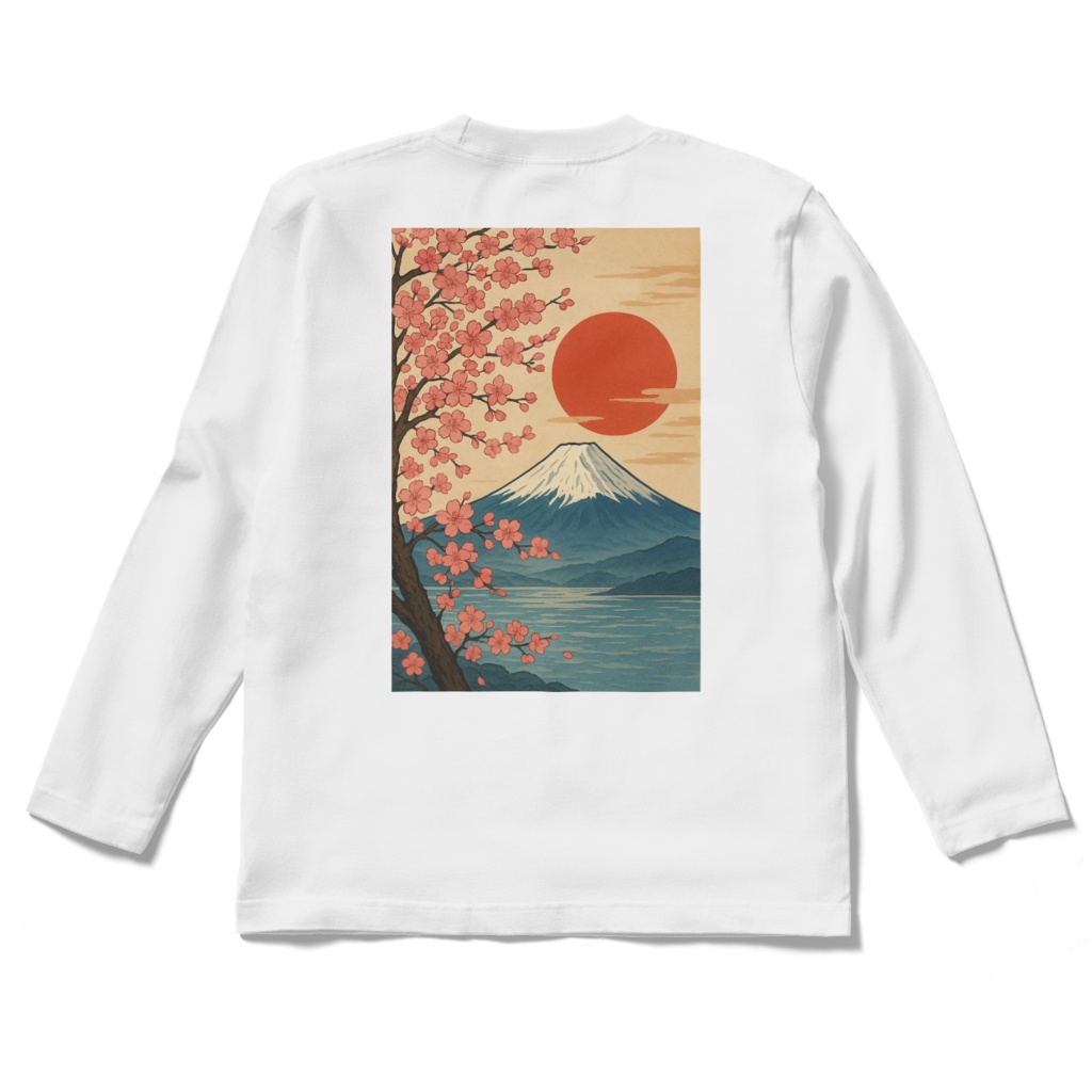 Sakura & Fuji Mountain Tee
