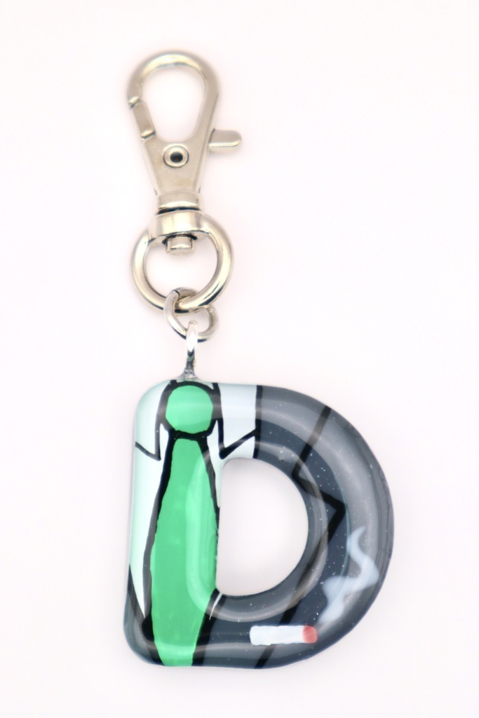 イニシャルモチーフキーホルダー 同僚ver.