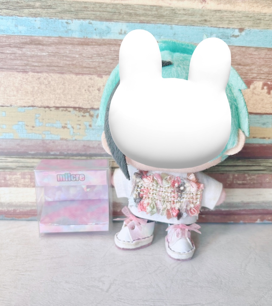 ゆめかわスニーカー まどろみの空 10センチぬい、オビツ11サイズ