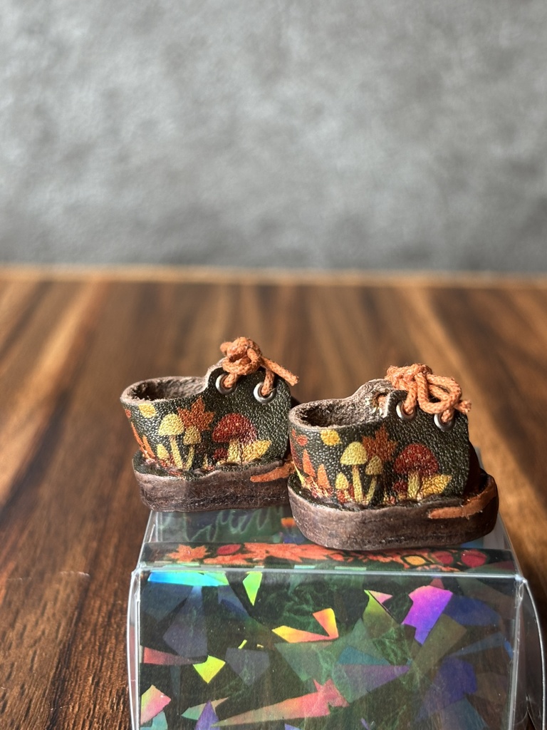 【秋冬限定】木の実ときのこの森便り オビツ11 10センチぬいサイズ靴