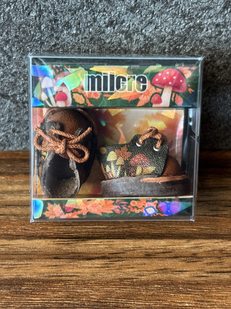 【秋冬限定】木の実ときのこの森便り オビツ11 10センチぬいサイズ靴