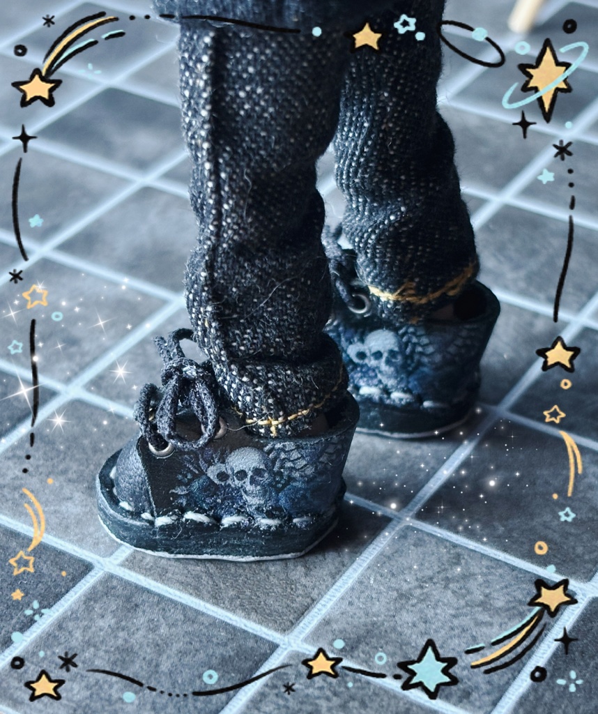 【限定】ハロウィン靴🎃オビツ11 10センチぬいサイズ