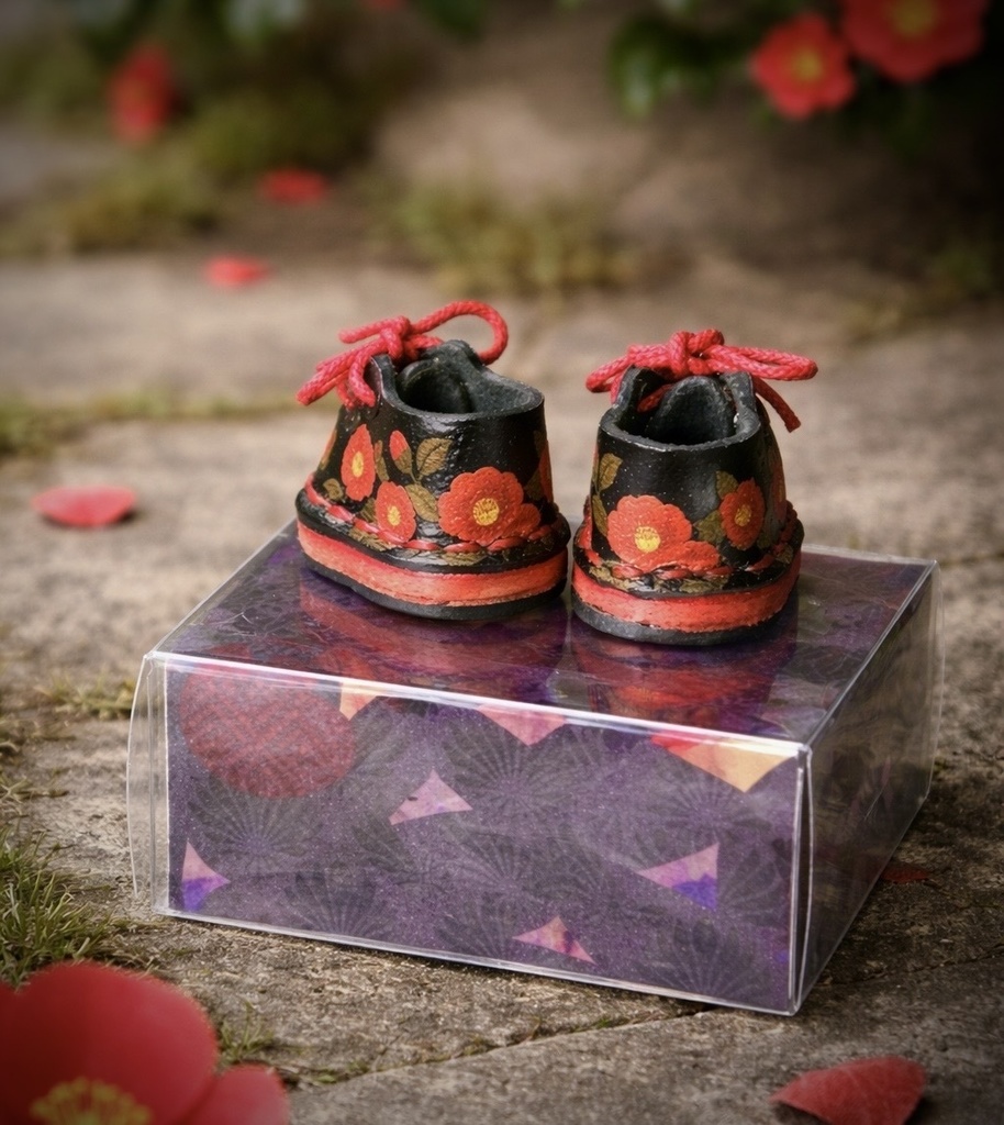 椿スニーカー 本革靴 10センチぬい オビツ11