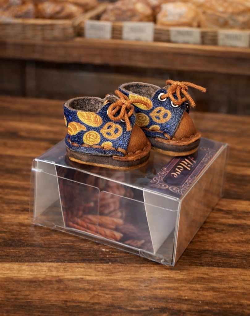 パン柄🍞靴 ぬい靴 オビツ11靴