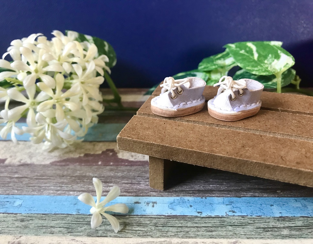 パステルカラー オビツ11 本革靴