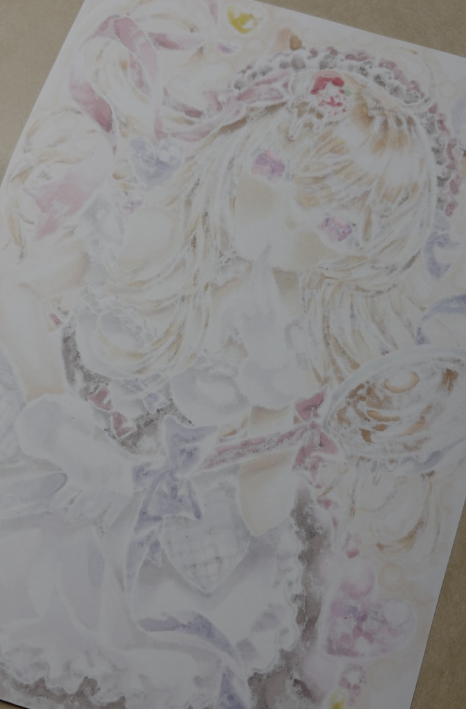 【直筆原画】オリジナル 2026バレンタインday【手描きイラスト】