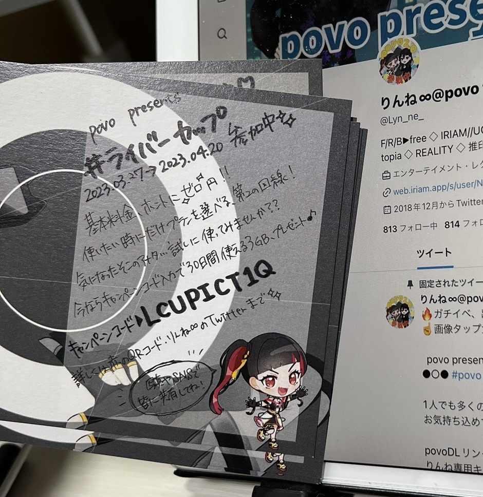 宣伝用フライヤー