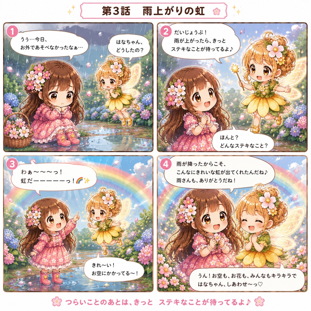 第3話 雨上がりの虹 Episode3:The Rainbow After the Rain