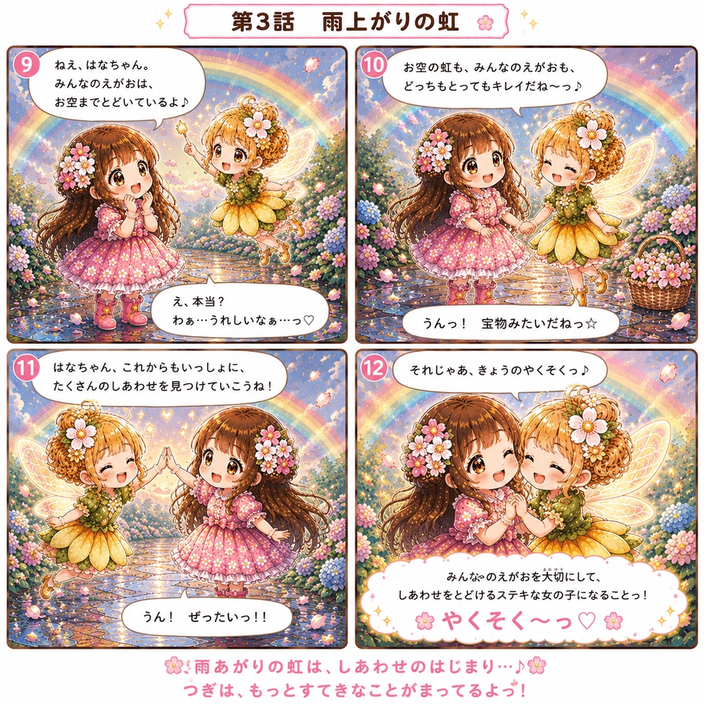 第3話 雨上がりの虹 Episode3:The Rainbow After the Rain