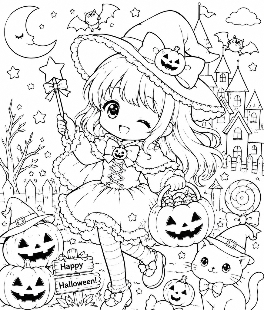 カボチャと魔女のハロウィンナイト The Halloween Night of the Pumpkin and the Witch