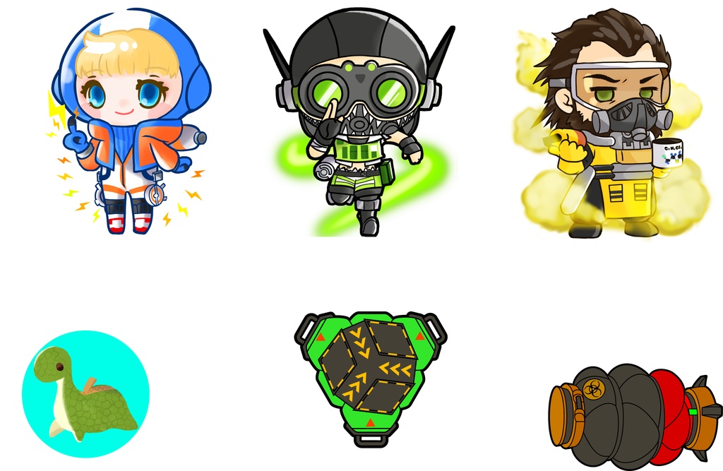 APEX アクリルメモスタンド