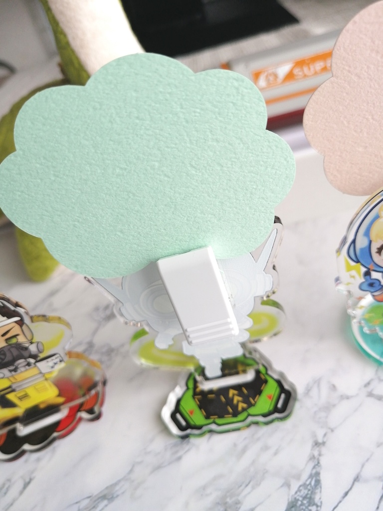 APEX アクリルメモスタンド