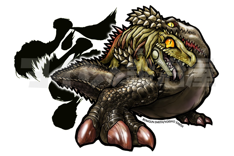 【MHWステッカー】バゼルギウス/イビルジョー/ネルギガンテ