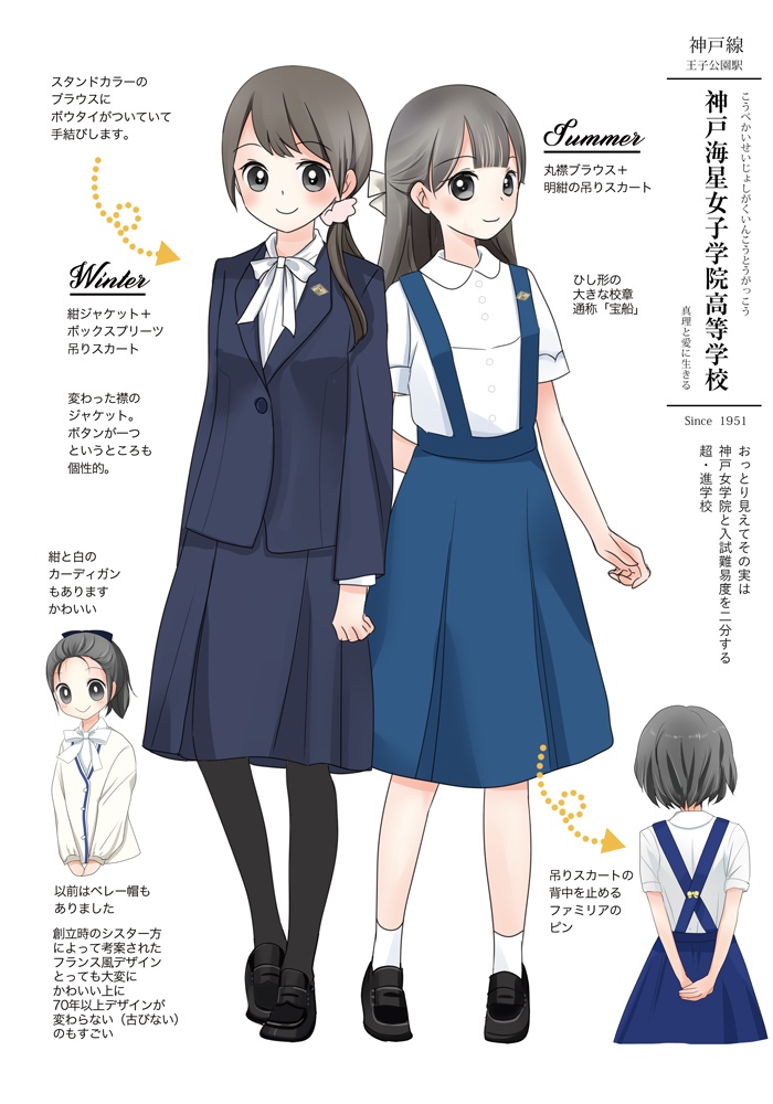 阪急沿線高校制服カタログ2025