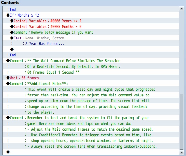 🌞🌜 RPGツクール MZ / MV / XP 昼夜ゲーム時間システム RPG Maker Day & Night Game Time System