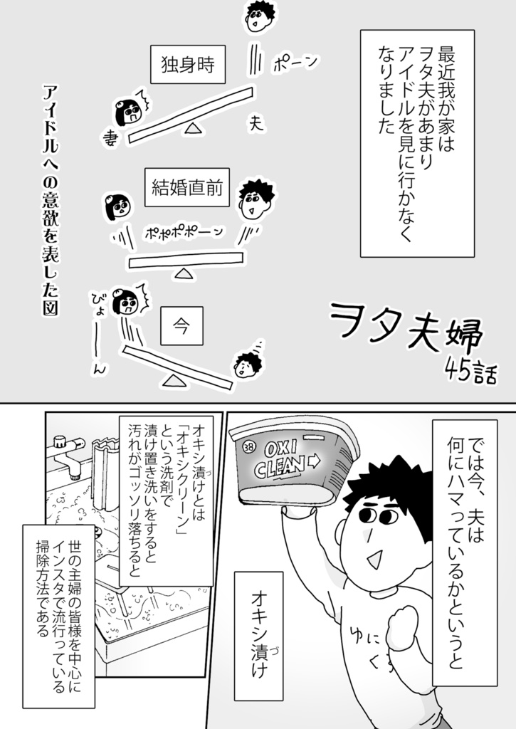 推しを失った夫の様子がなんだかおかしい:ヲタ夫婦3巻