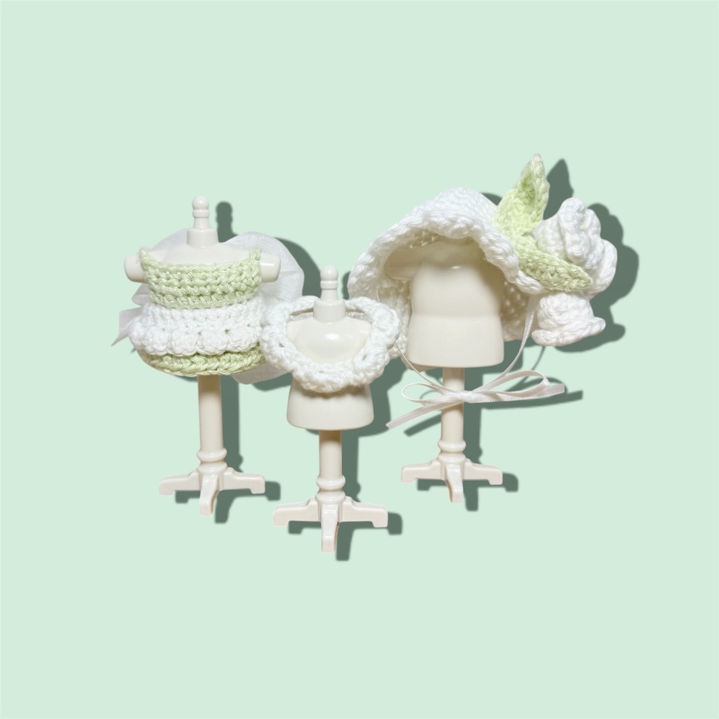 【8cmぬい】すずらんワンピコーデset