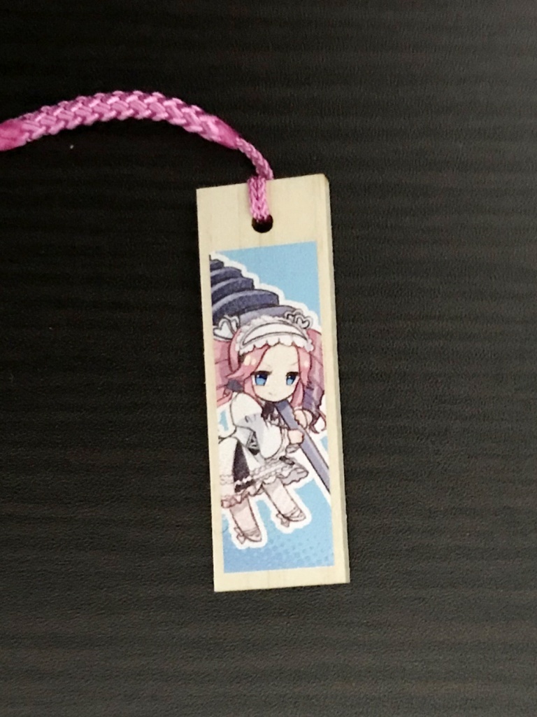 東北ずん子木札ストラップ