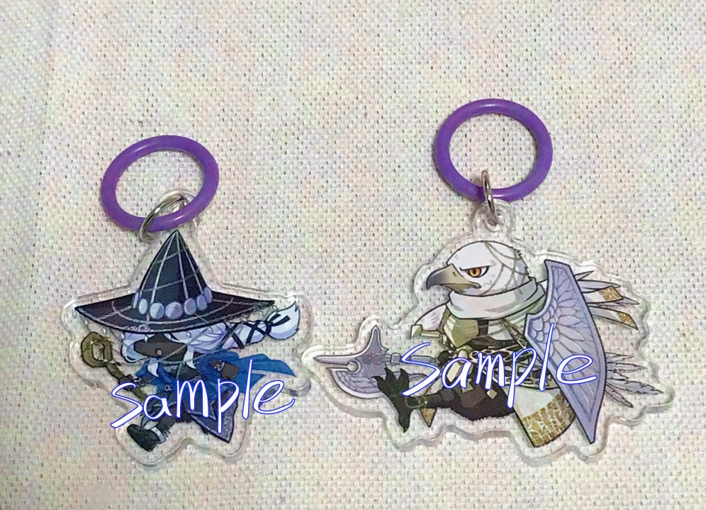 夜渡りアンブレラマーカー:隠者・守護者