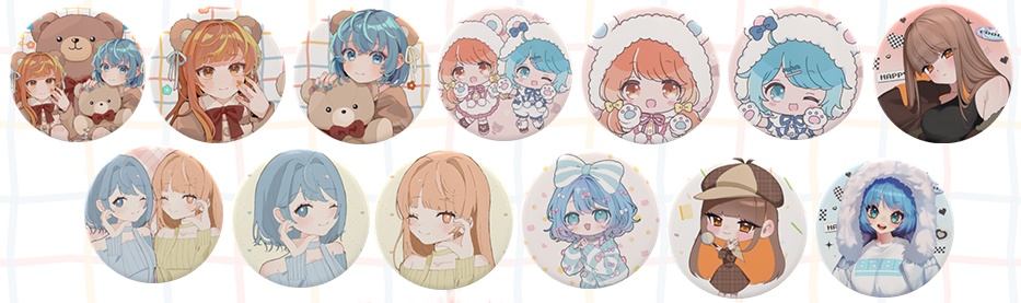 【C107】ランダム缶バッジ【当たりつき】