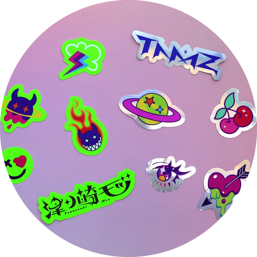 配信画面ステッカー