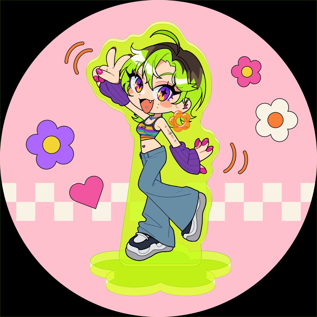 夏服ピース津ノ崎アクスタ