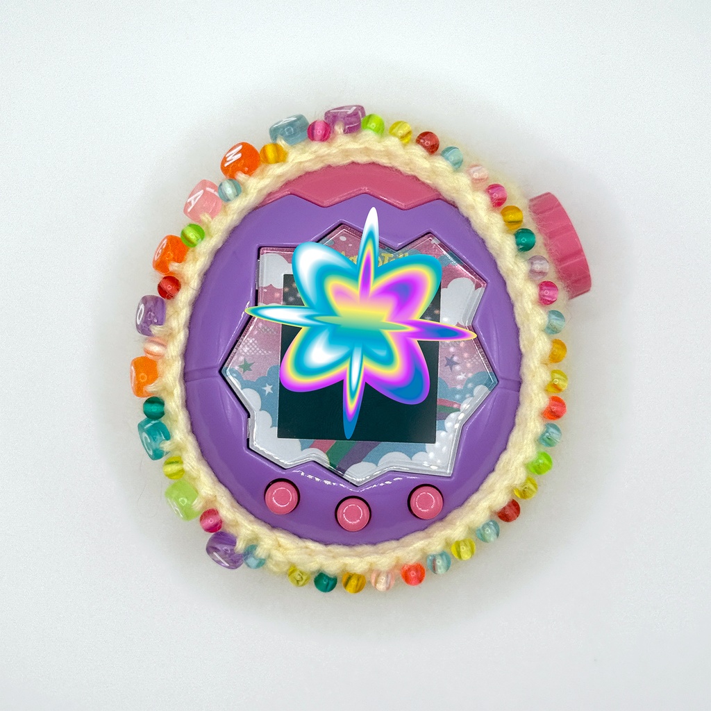 〚たまごっちパラダイス用カバー〛クリームキャンディ