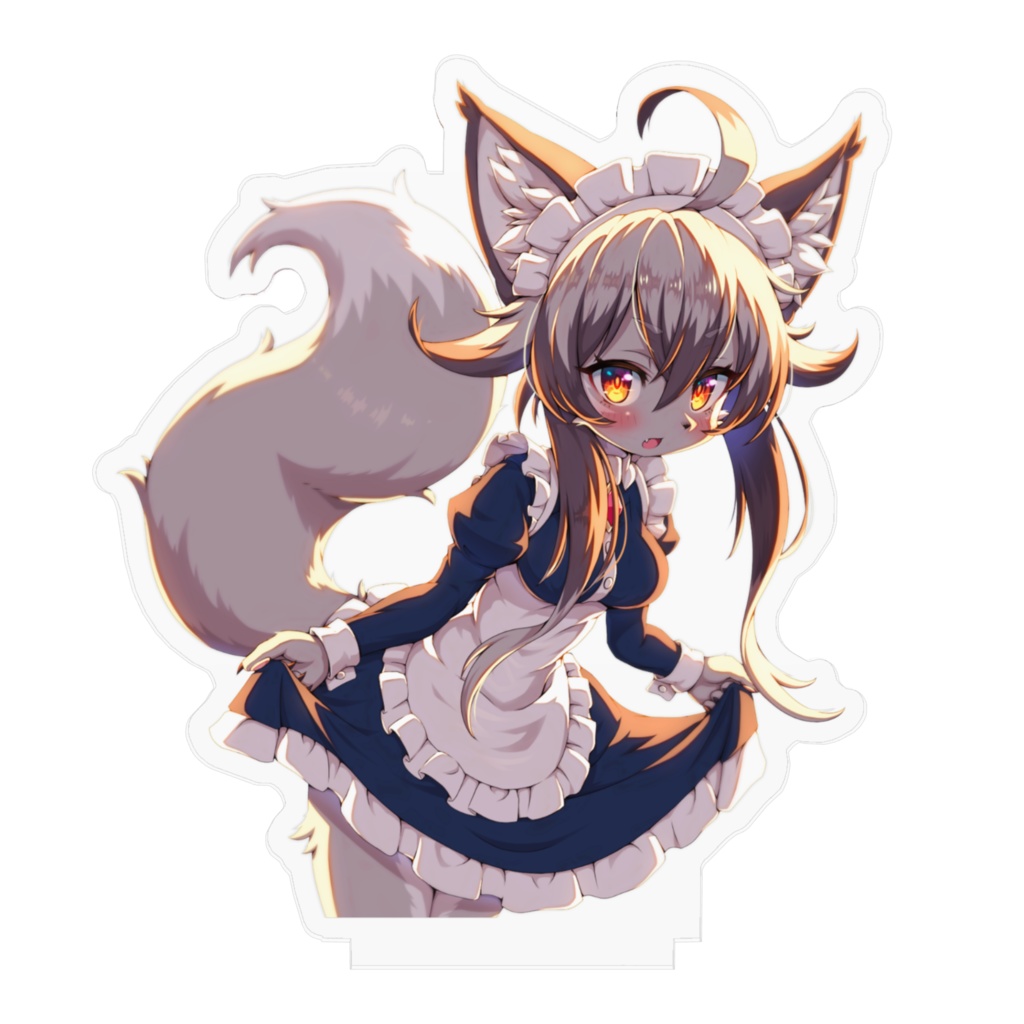 ぎんきつねメイドちゃん