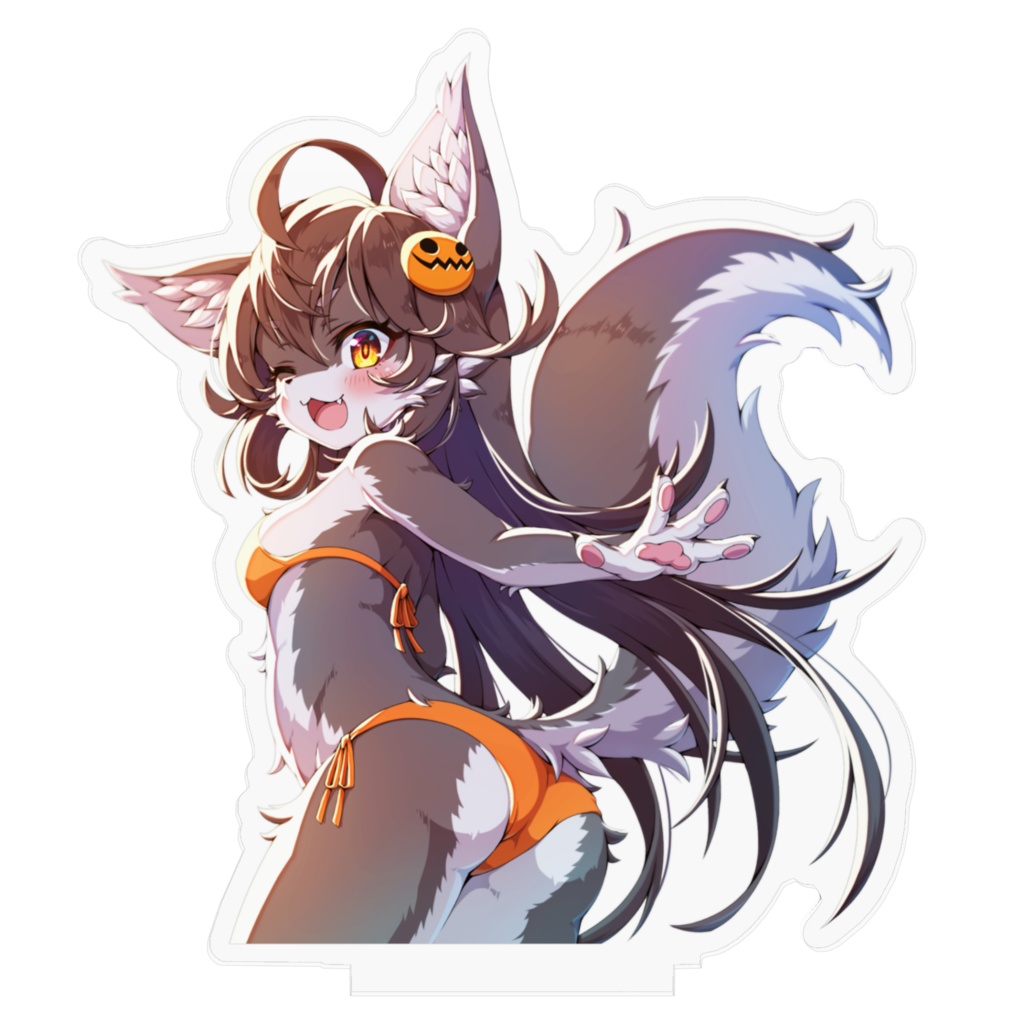 水着おおかみちゃん